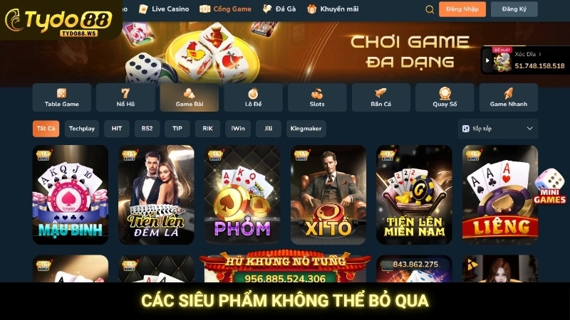 Các siêu phẩm không thể bỏ qua